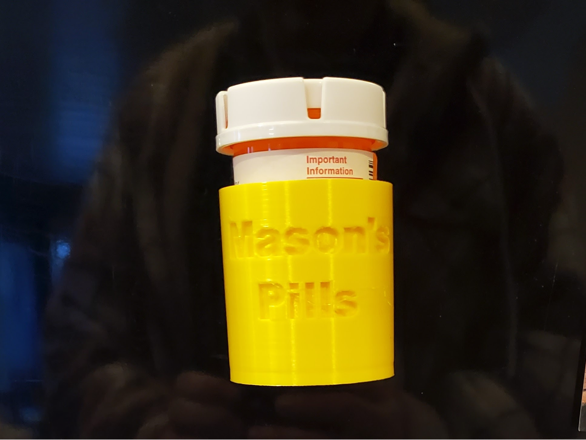 Magnetic Medicine Bottle Holder