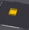 0.24mm layer, 2 walls, 15% infill shelf with a wall 