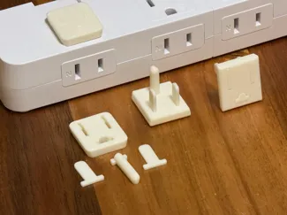 Strength-Optimized Outlet Safety Cover 最佳化列印強度的插座蓋