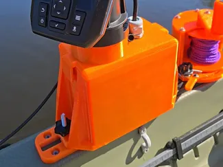Fish Finder Battery Box and Mount