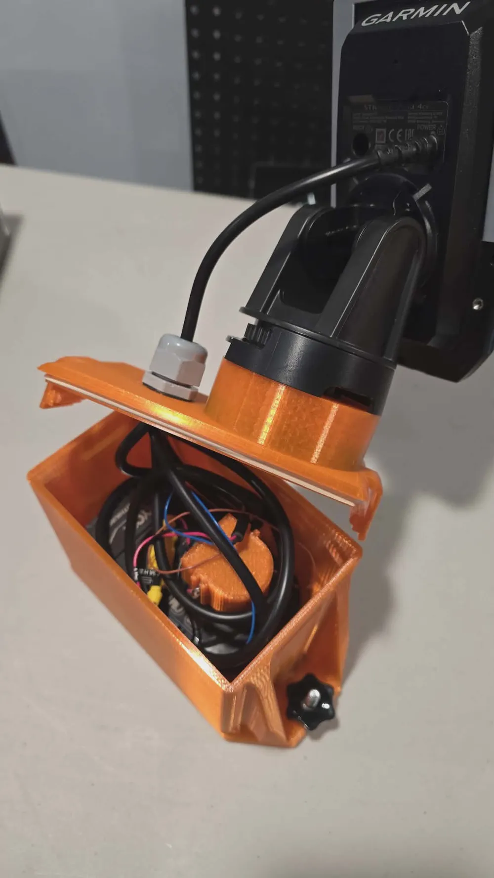 Fish Finder Battery Box and Mount - Free 3D Print Model - MakerWorld