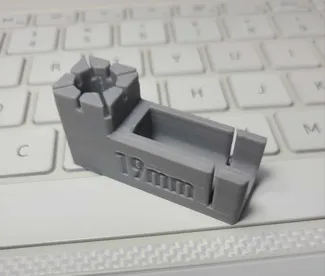 Cutter for Ultimate Nozzle Wiper - Remix for 3mm x 8mm tubing