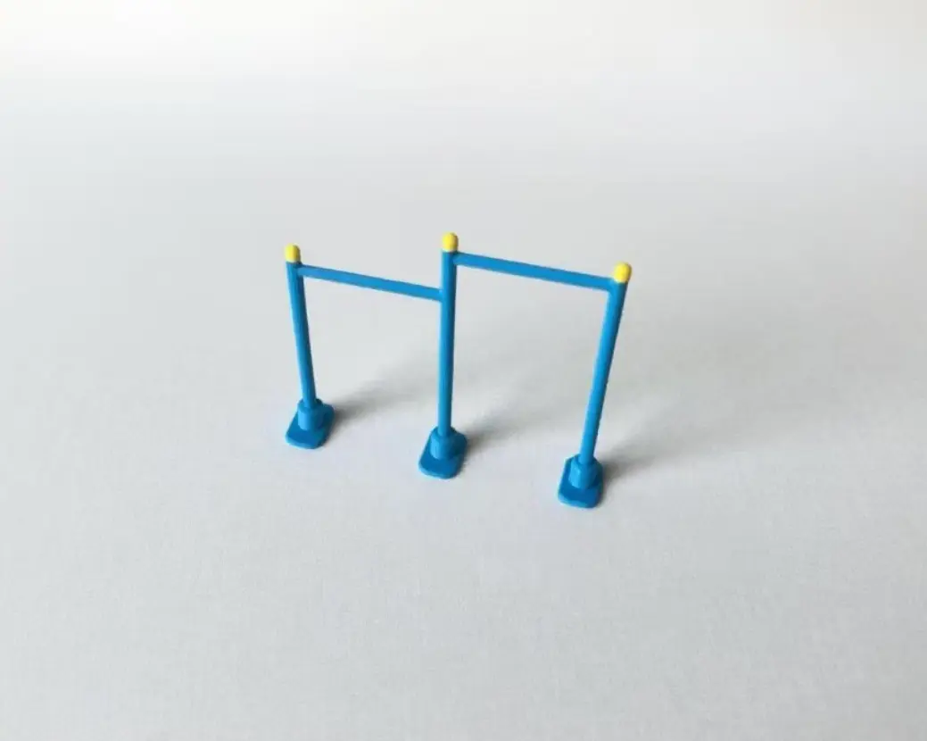 Miniatura 2 do modelo 3D 老年活动中心健身器