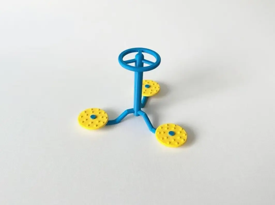 Miniatura 3 do modelo 3D 老年活动中心健身器