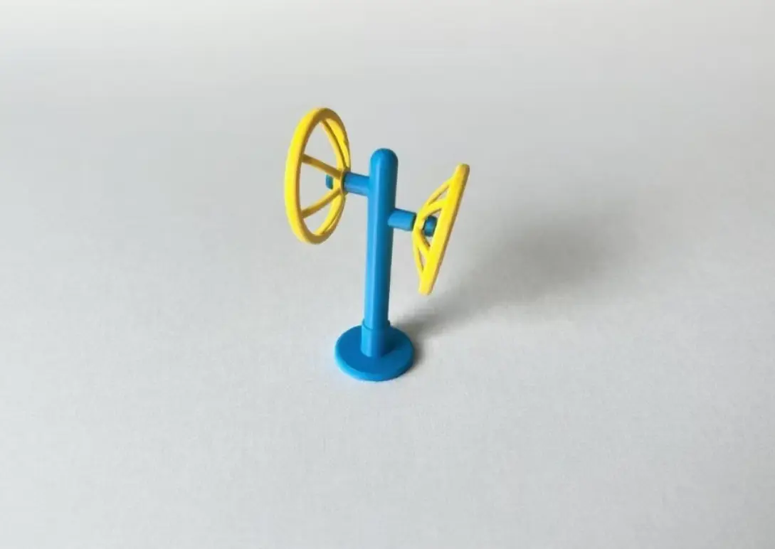 Miniatura 5 do modelo 3D 老年活动中心健身器