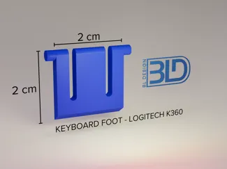 Logitech K360 - Keyboard Foot