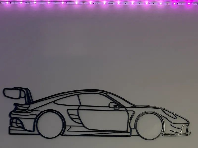 Porsche 911 GT3 RS wall art
