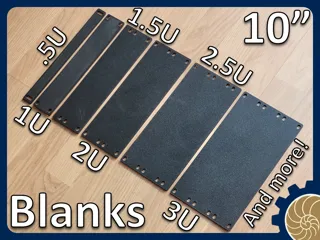 10 დიუმიანი რექის ბლანკ-პანელები thumbnail 1