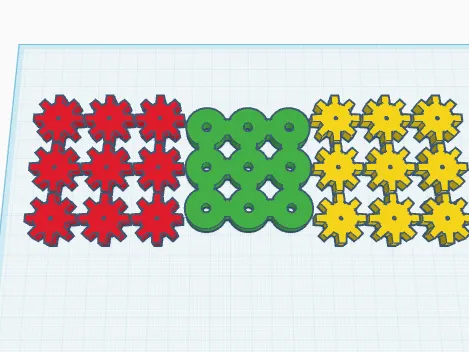 9 Gears Fidget Spinner