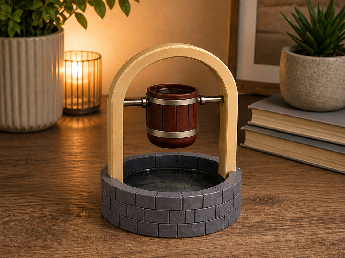 Mini Water Well with Bucket
