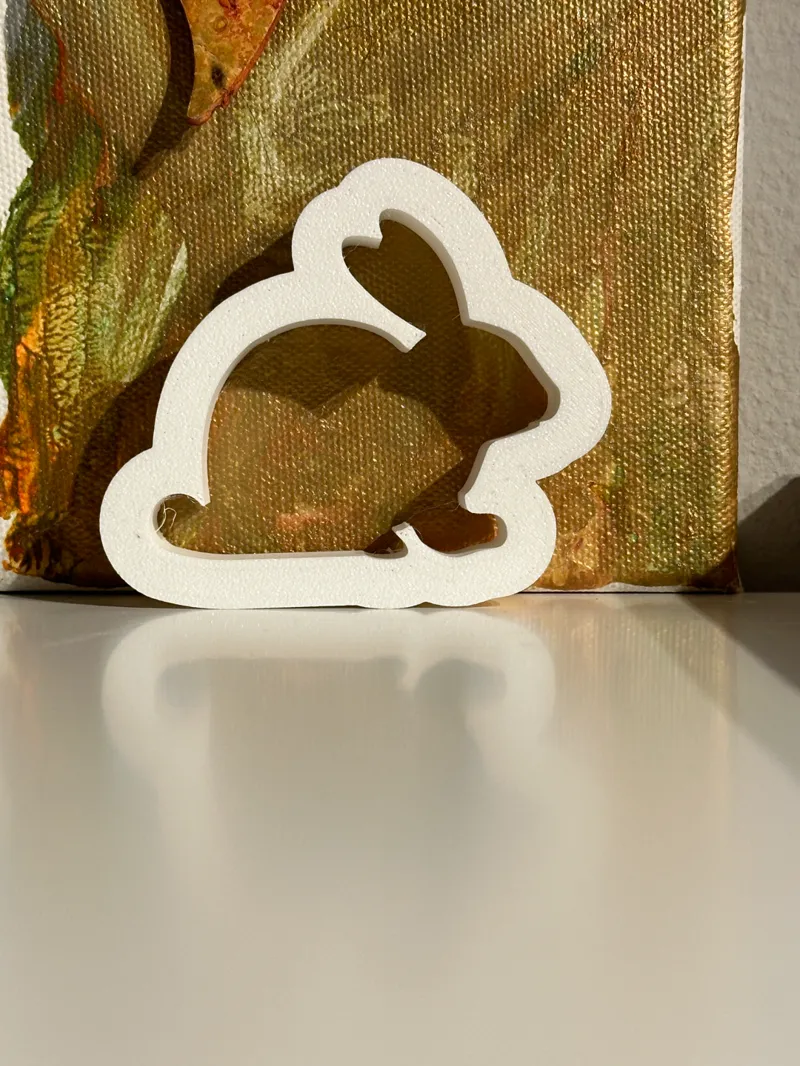 Bunny cookie cutter