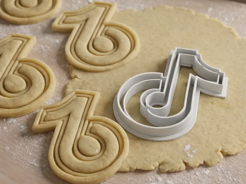 Cortador de galletas Molde TikTok