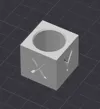 Calibration Cube With Internal Calibration Pla Smooth Plate 0.2mm layer, 2 walls, 15% infill