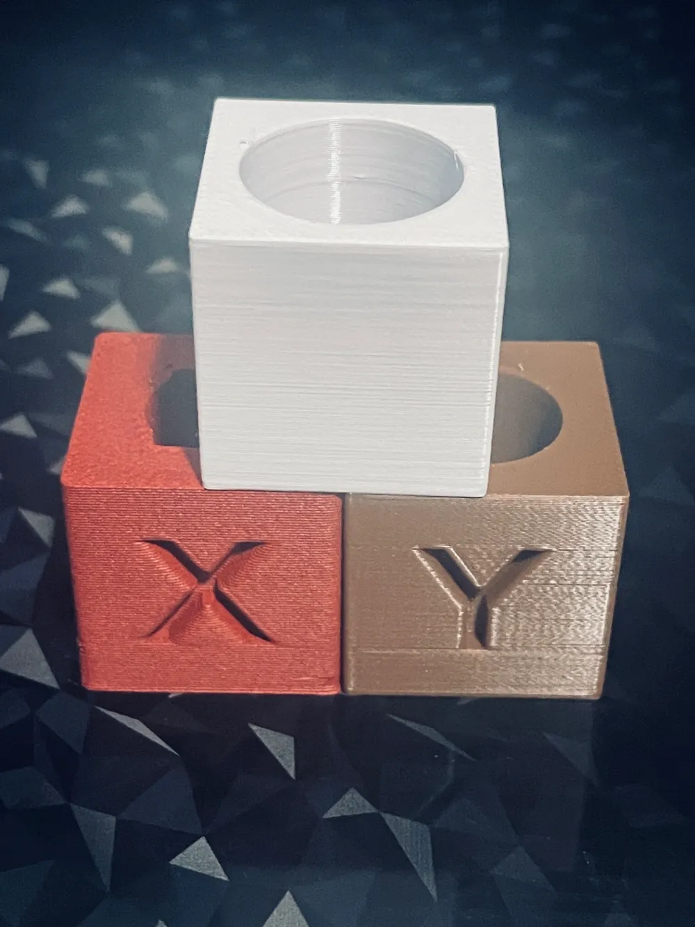 How To Directions & Calibration Cube Internal Calibration (XY