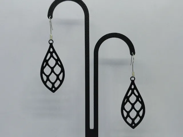 Pendientes Lágrima de Red