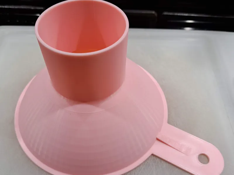 Wide mouth funnel 64mmx150mm (2.5" x 6")