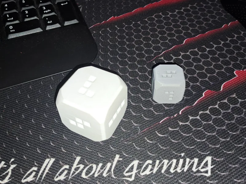 dice for balance tetris game