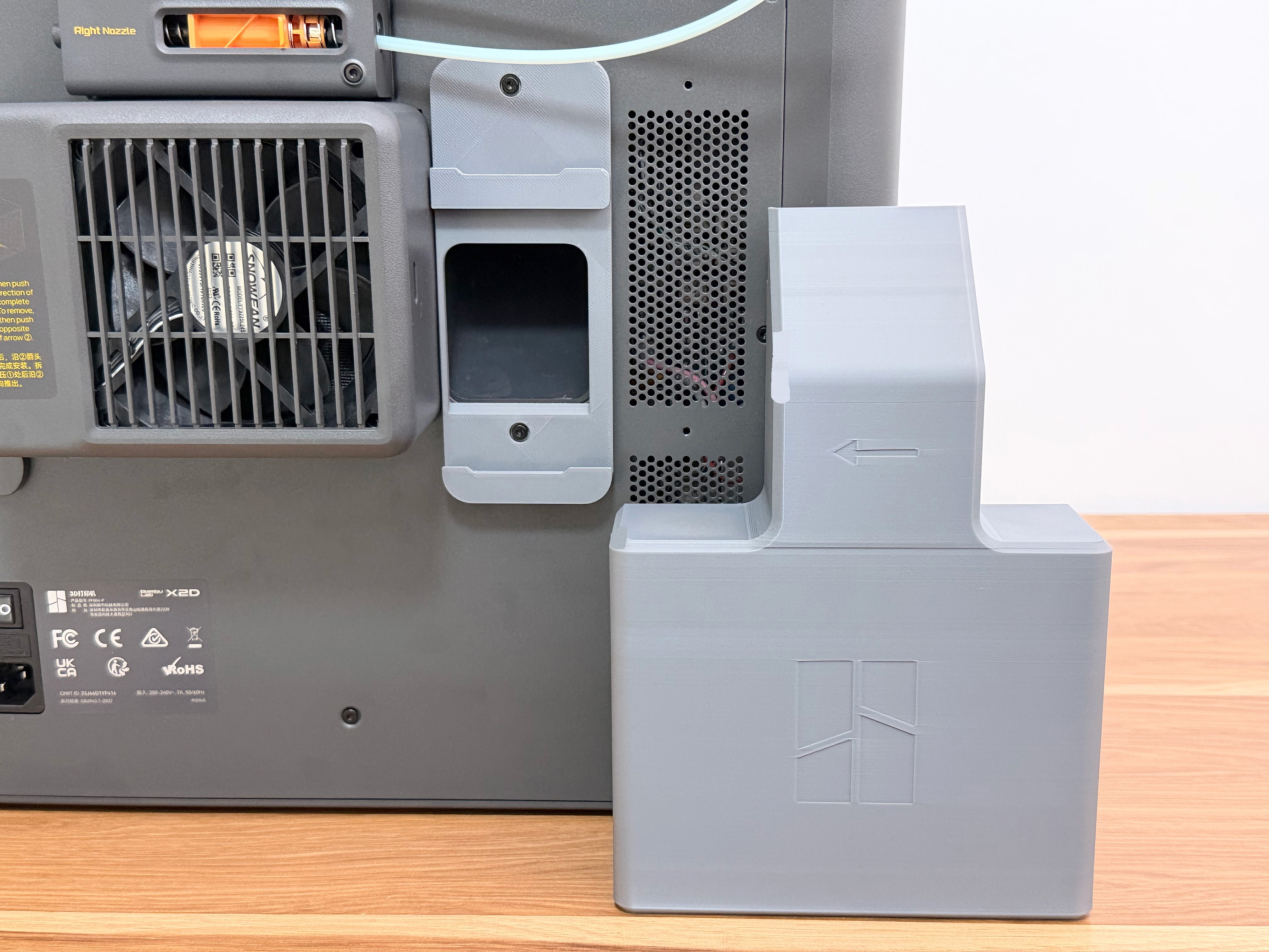 Miniatura 2 do modelo 3D 全封闭废料桶（X2D/P2S）