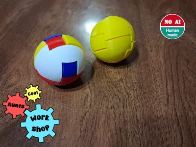 BONBON Capsule 6 Piece Puzzle Ball