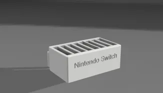 Nintendo Switch cartridge holder for Ikea Skadis