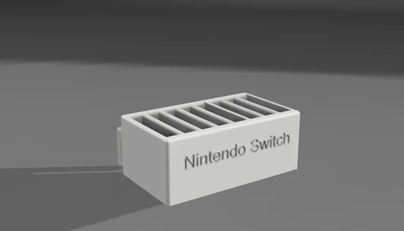 Nintendo Switch cartridge holder for Ikea Skadis