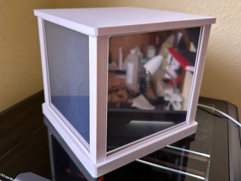 litophanebox Lichtbox Lightbox modular Verspiegelt