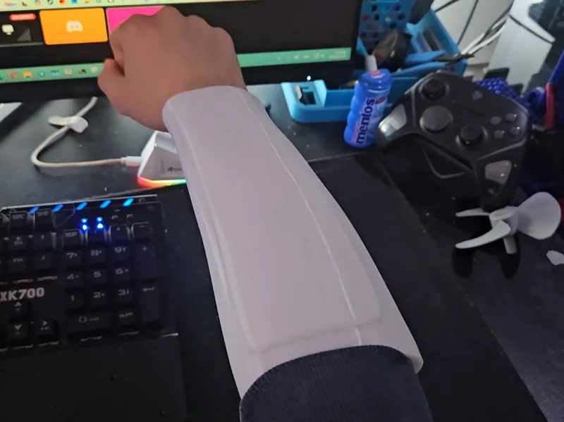 Armure d'avant-bras simple pour Cosplay