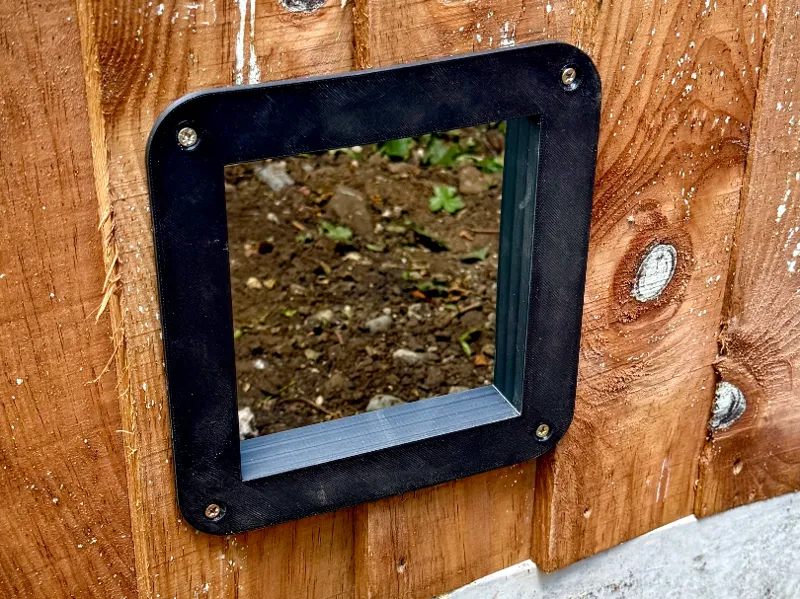 Cat / Hedgehog Fence Hole by RSDesigns
