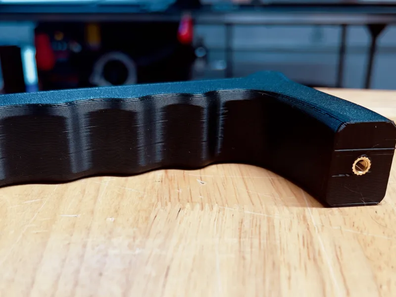 Push block - with heatset inserts