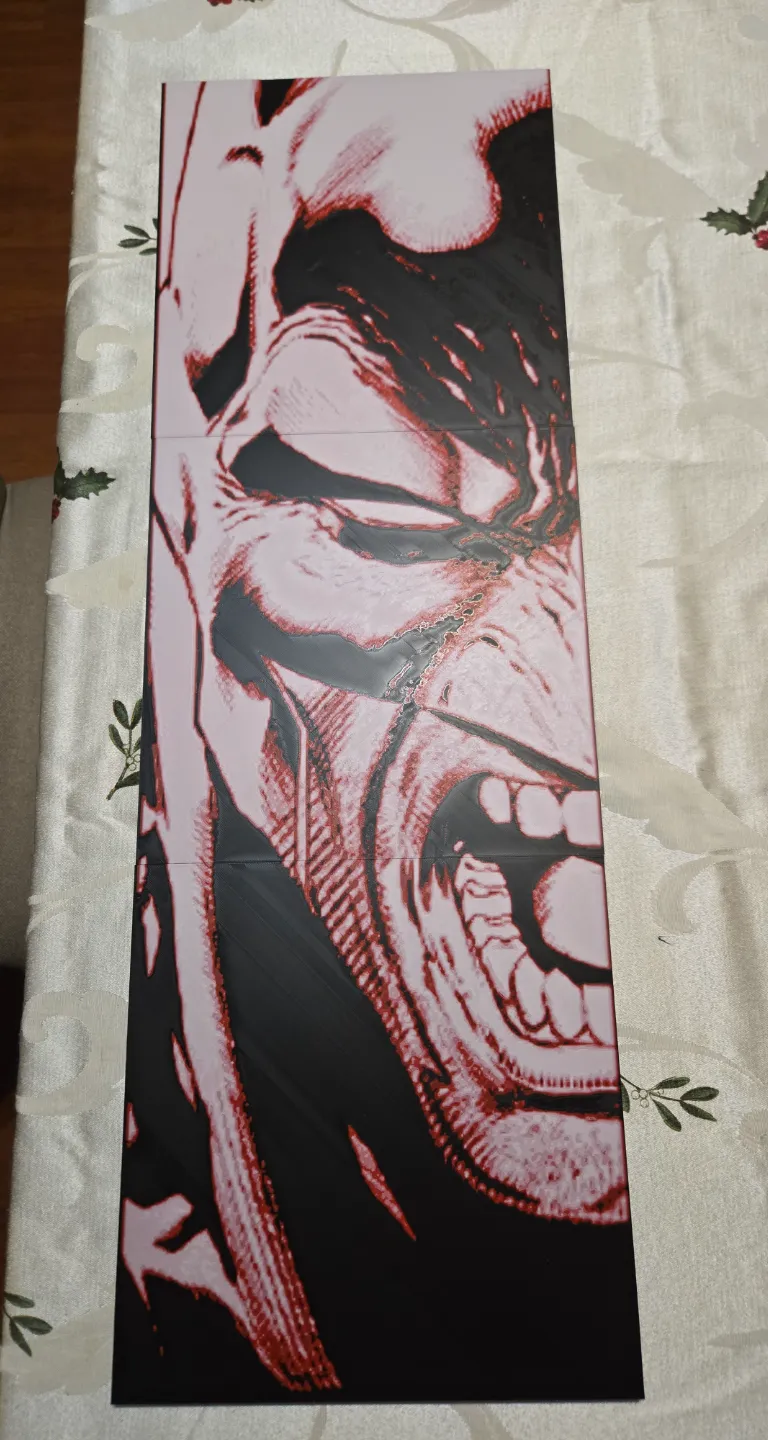 Batman Multipart Hueforge Wall Art