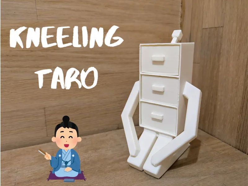 Kneeling Taro | jewelry box