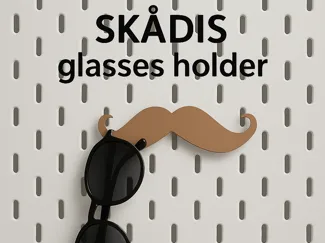 Skadis Beard Glasses Holder