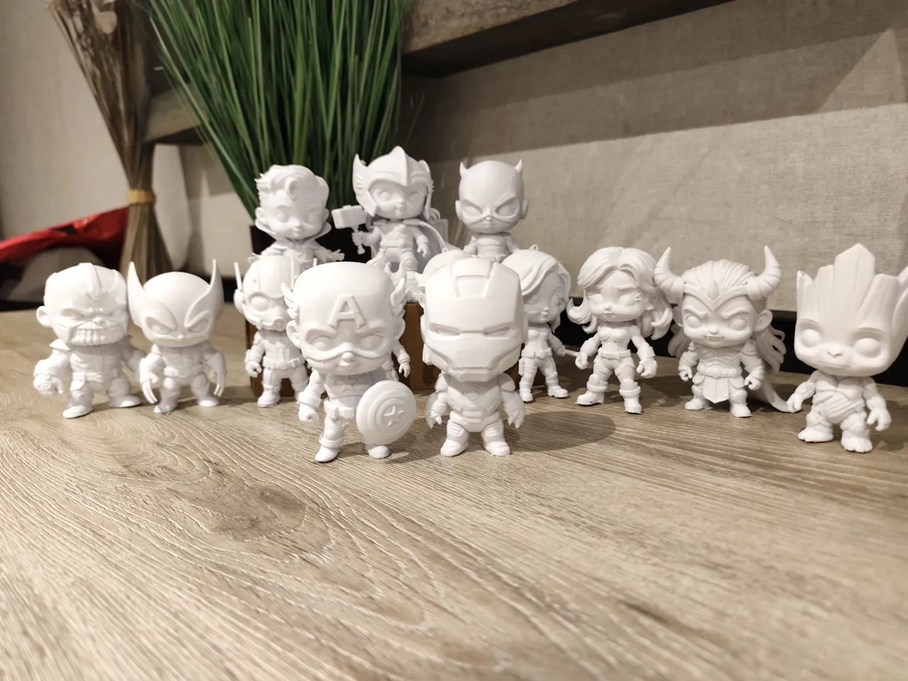 Marvel Chibi Set view 4