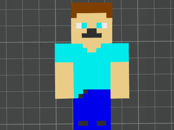 lamina de steve de minecraft