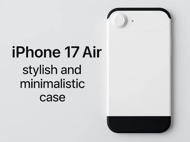 NEW! iPhone 17 Air - stylish and minimalistic case