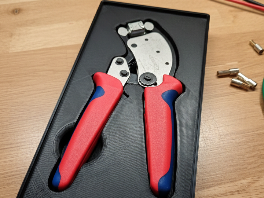 Knipex Crimper Gridfinity Holder (3x6)