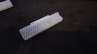0.2mm layer, 2 walls, 15% infill, with support