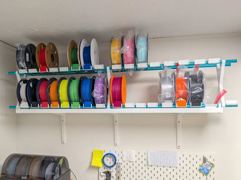 Filament Shelf Brackets (used w/ metal rods)