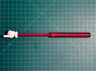 Extendable pointing finger