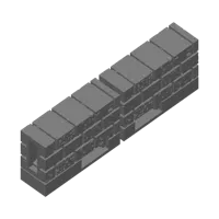 Length 1x3 | 0.08mm layer, 2 walls, 15% infill