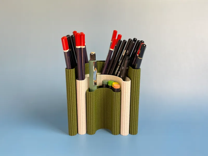 Modular Wave Desk Organizer