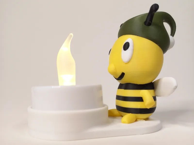 Adorable Christmas Bee for LED Light