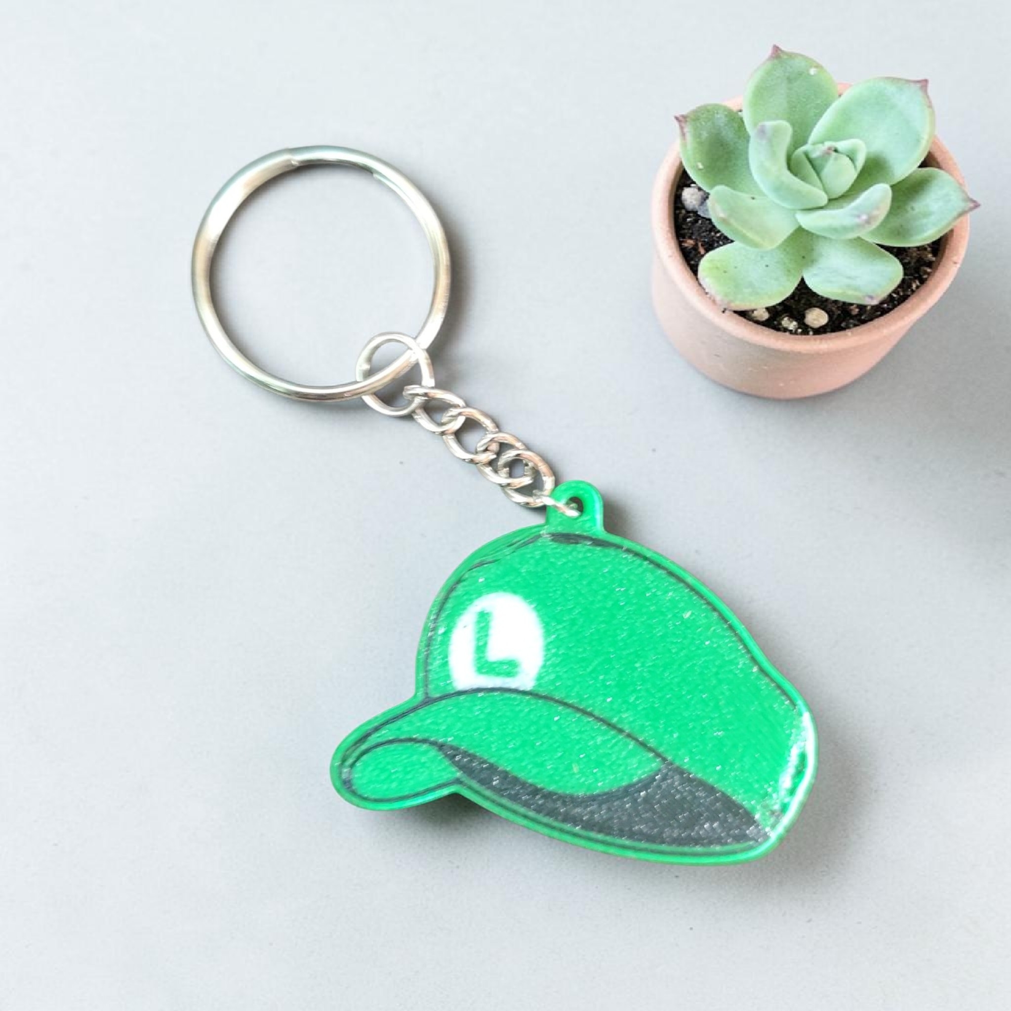 Miniatura 1 do modelo 3D Super Mario Keychain