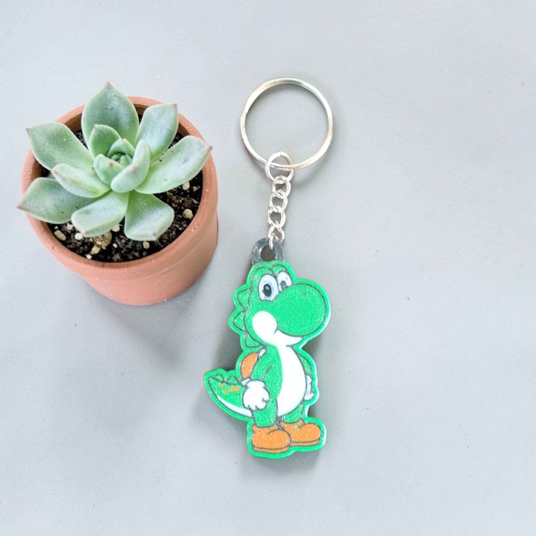 Miniatura 6 do modelo 3D Super Mario Keychain