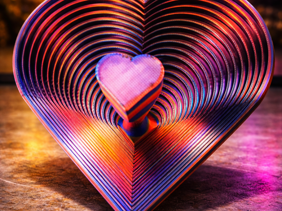 VALENTINE HEART FIDGET TOY