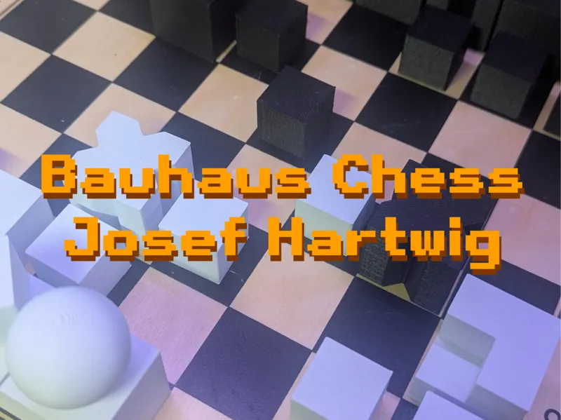 Bauhaus Chess - Josef Hartwig