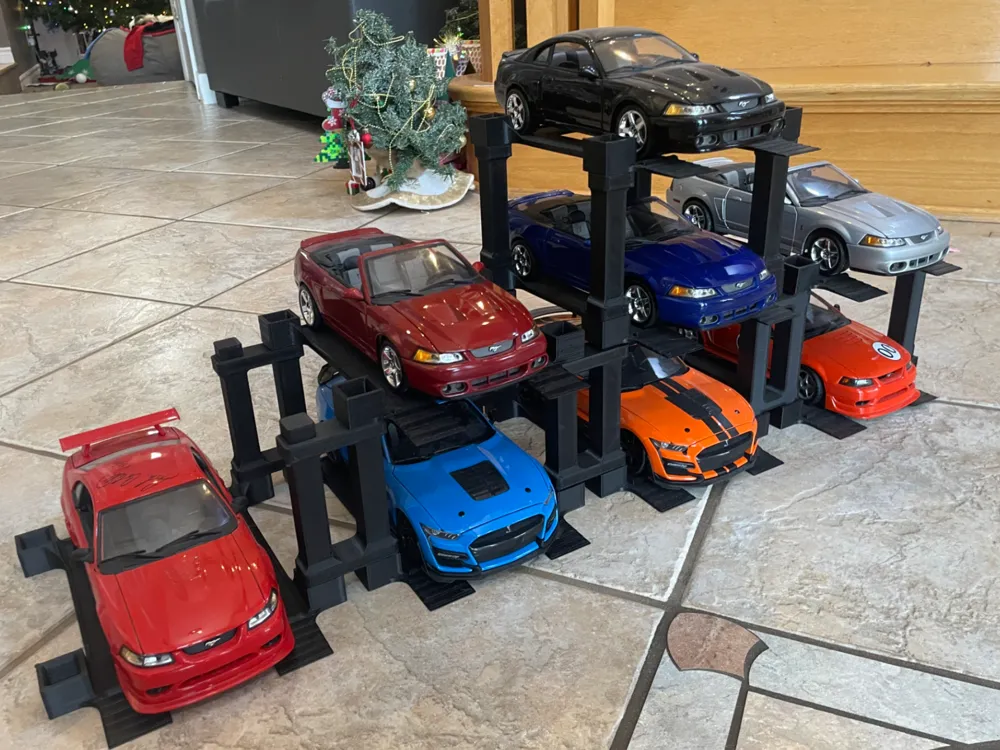 Die Cast Car Model Display Stand 1:18 1:24 - Free 3D Print Model ...