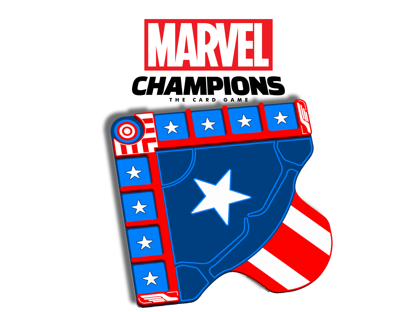 Captain America Hero Board |Marvel Champions LCG|