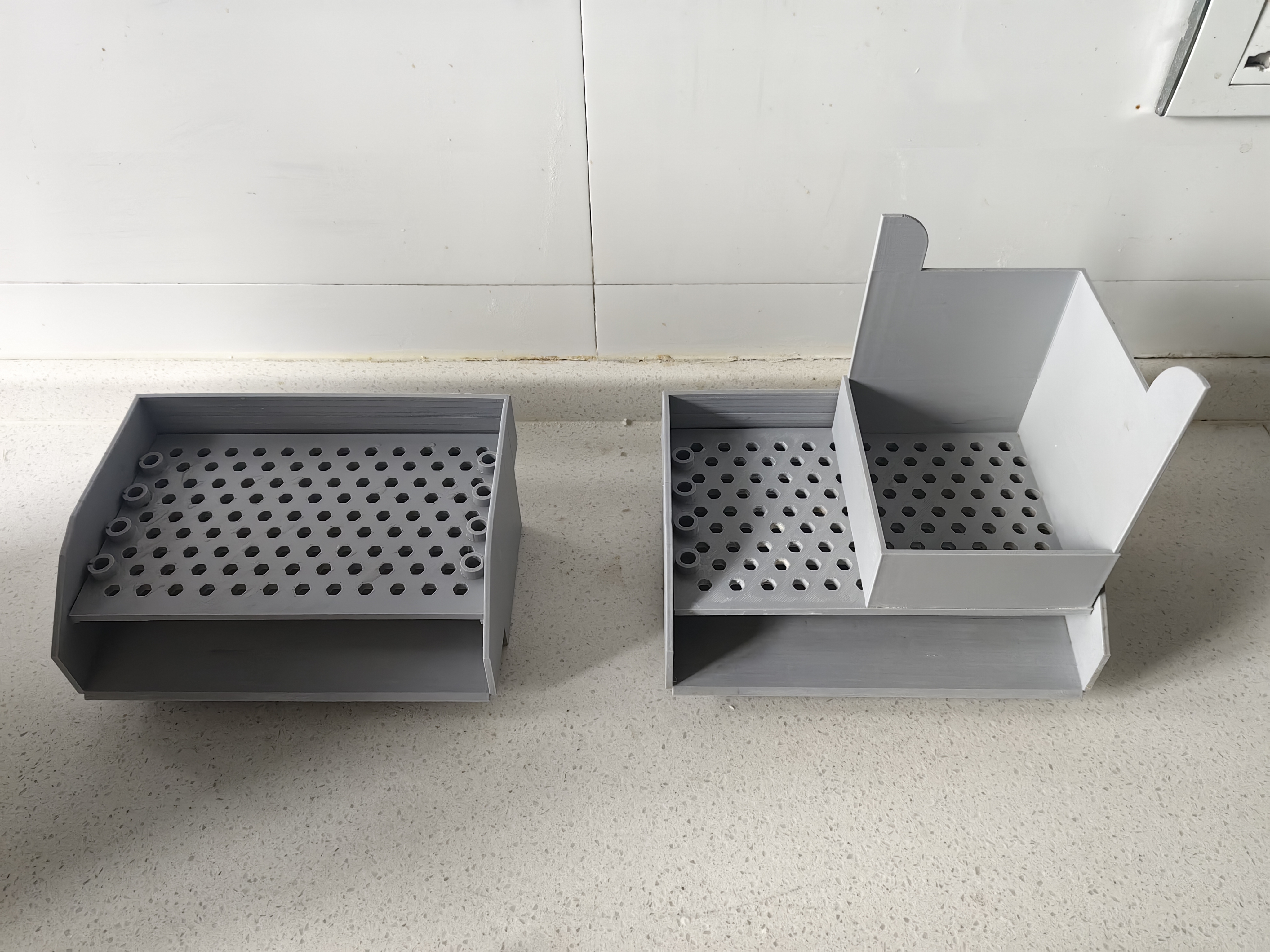 Miniatura 2 do modelo 3D 厨房沥水架（组合式）