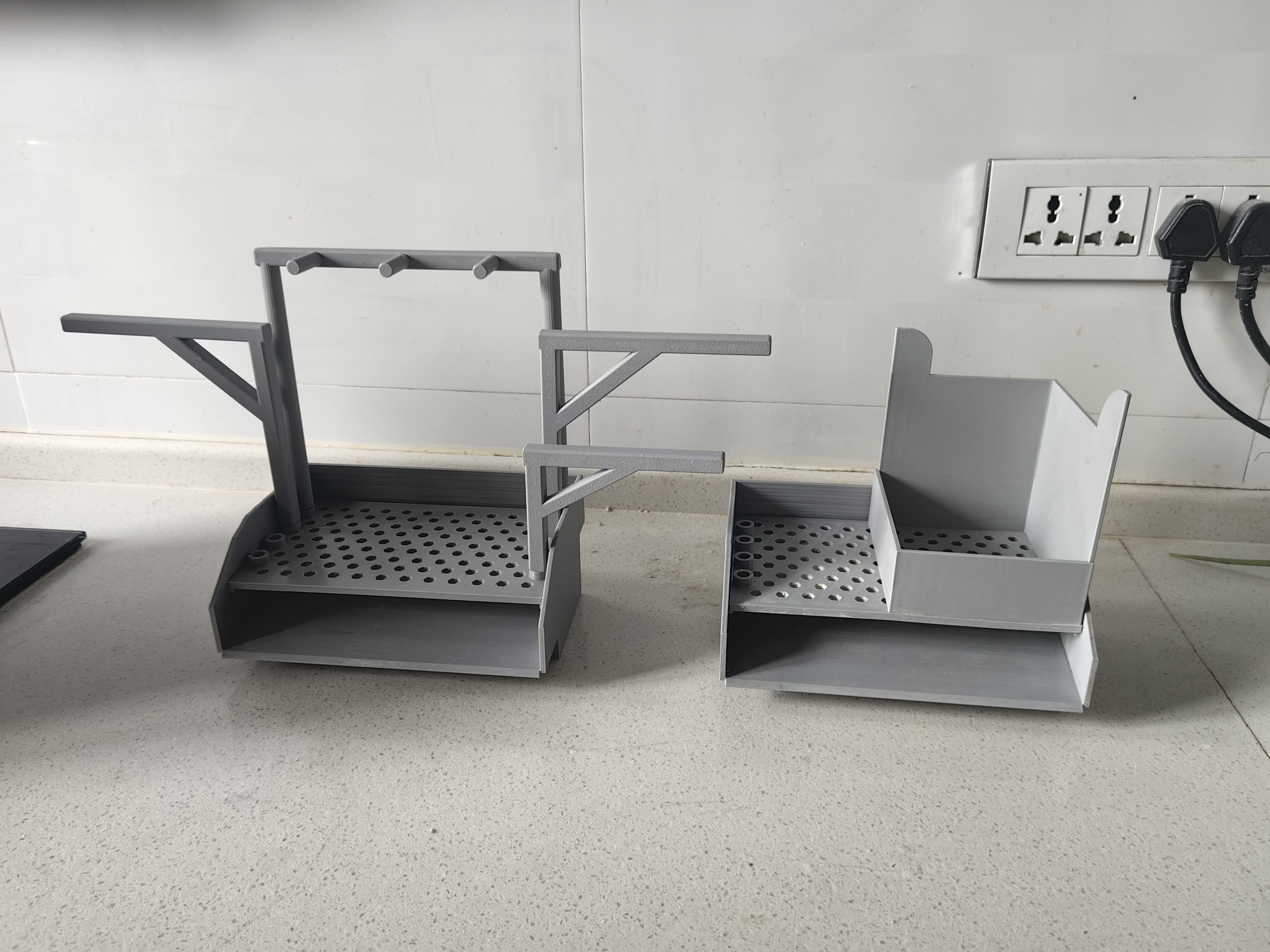 Miniatura 3 do modelo 3D 厨房沥水架（组合式）